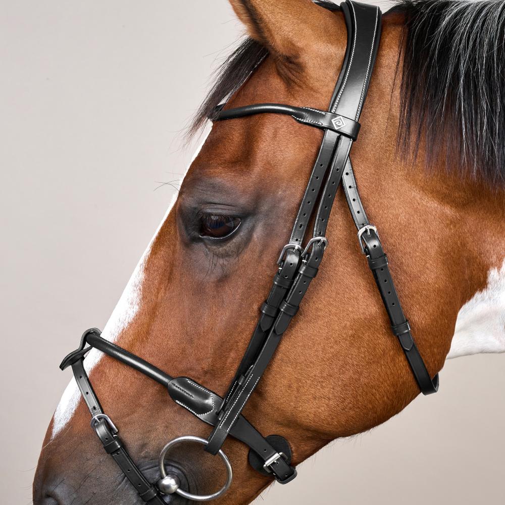 Round Leather Bridle WO | Dy'on | Comfort — Image 8