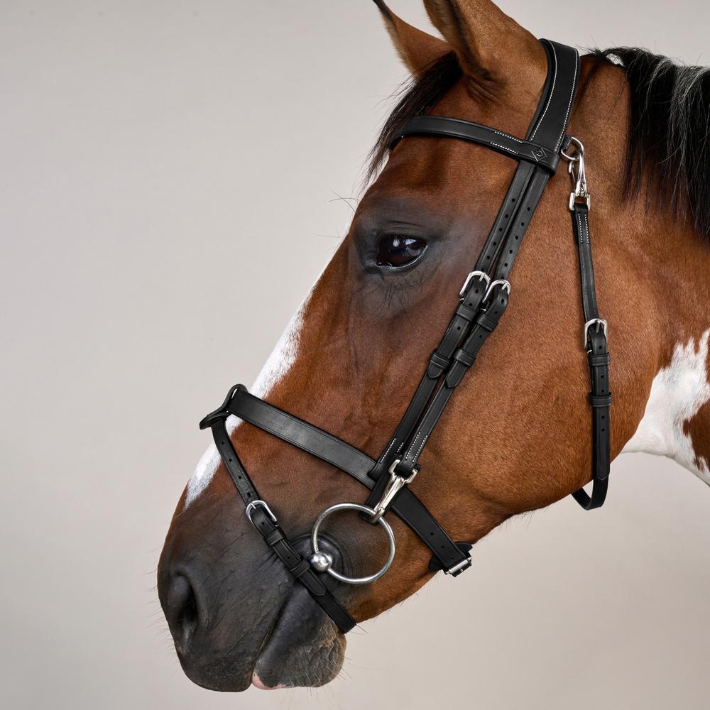 Flat Leather Bridle With Snap Hooks WO | Dy'on | Versatile — Image 8