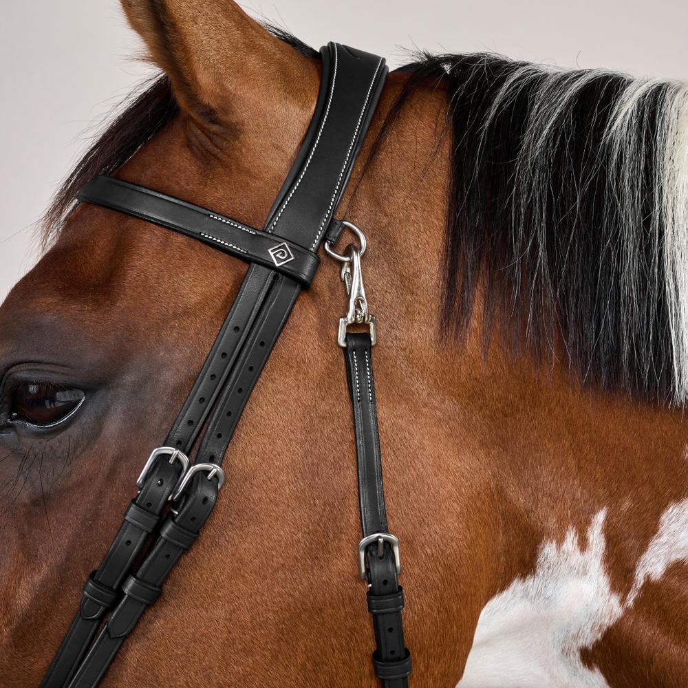 Flat Leather Bridle With Snap Hooks WO | Dy'on | Versatile — Image 10
