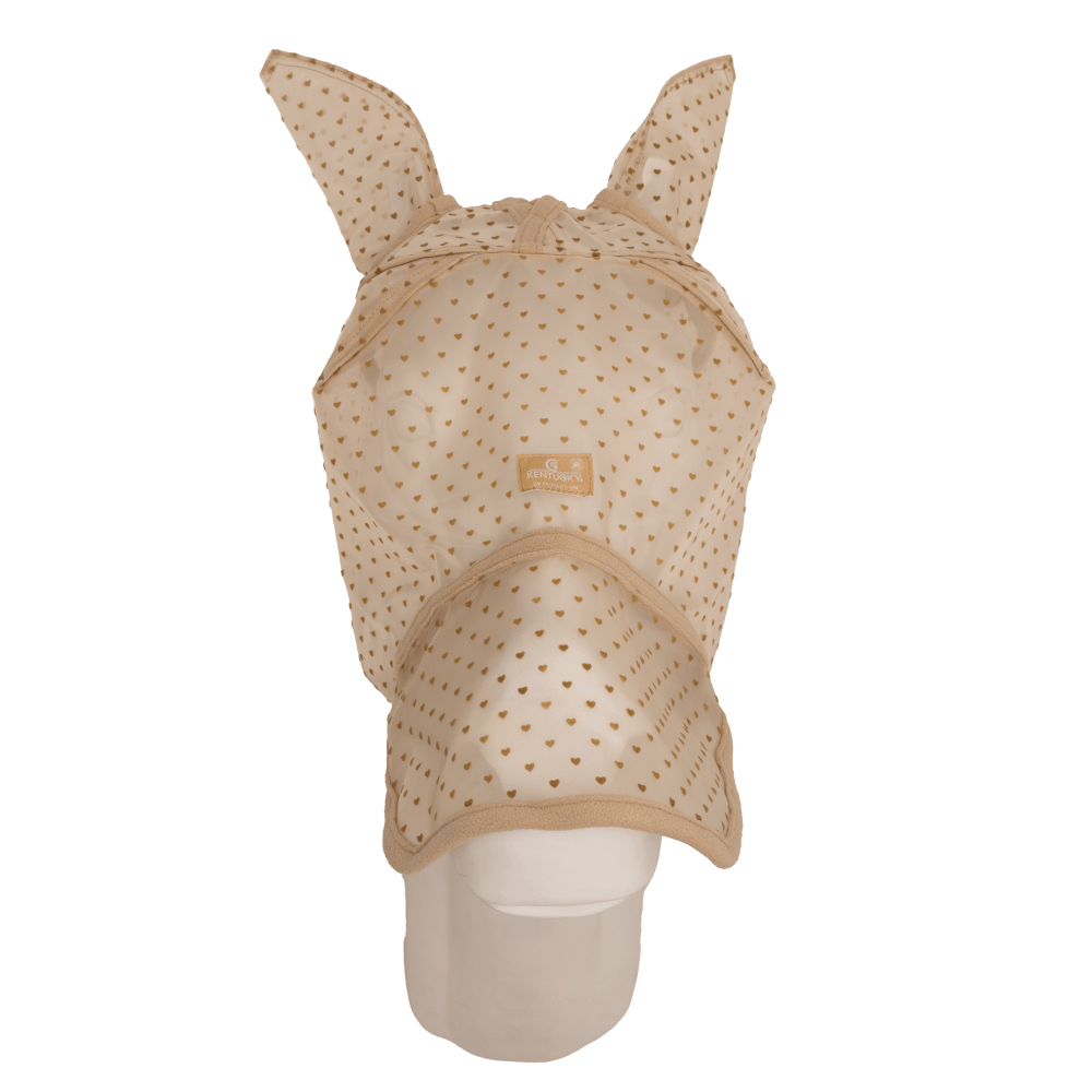 Fly Mask Heart with Ears and Nose | Kentucky Horsewear | flyprotection — Image 2