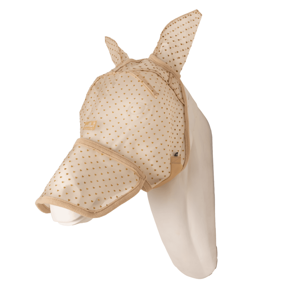 Fly Mask Heart with Ears and Nose | Kentucky Horsewear | flyprotection
