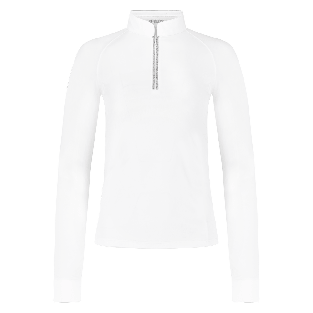 Show Shirt Women Classic with Glitter Zipper Long Sleeve | Kentucky Horsewear | glitterzipper — Image 4