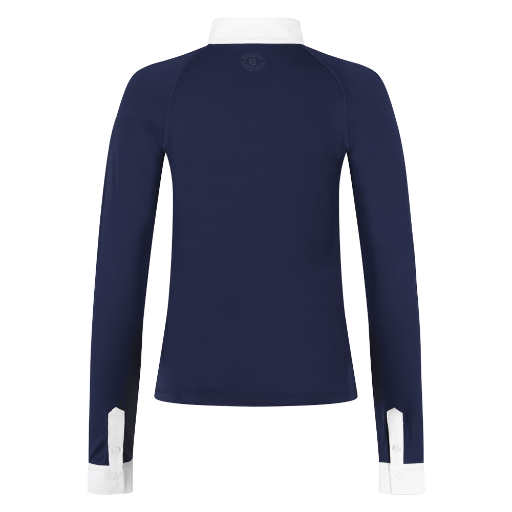Show Shirt Women Classic with Glitter Zipper Long Sleeve | Kentucky Horsewear | glitterzipper — Image 2