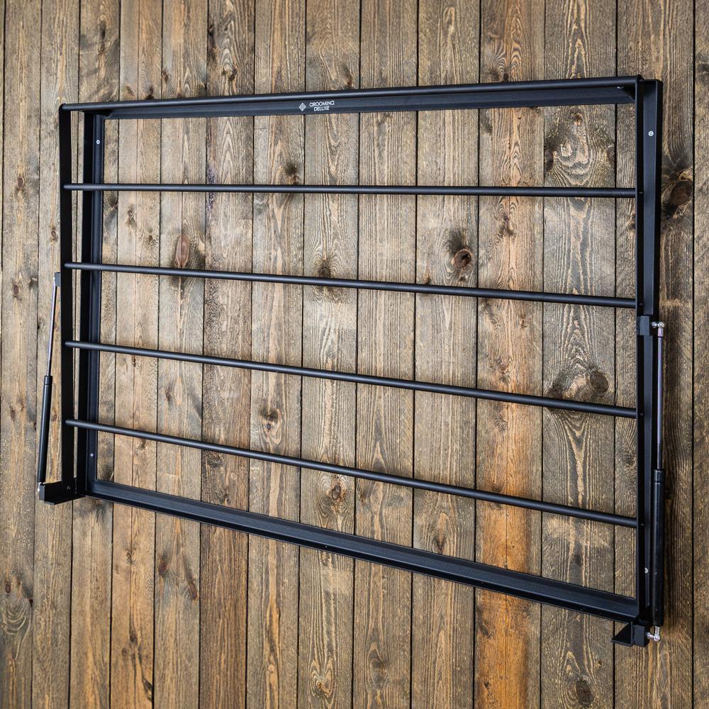 Rug Rack Foldable Space Saving Matt | Grooming Deluxe | Foldable — Image 3