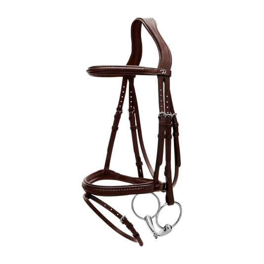 Plaited Flash Noseband Bridle NE | Dy'on | Comfort