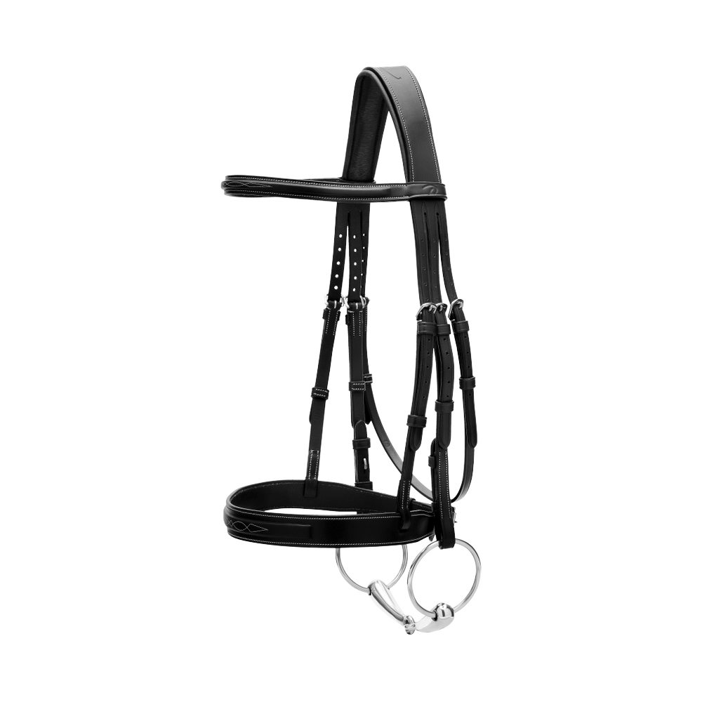 Cavesson Hunter Noseband Bridle US | Dy'on | elegance — Image 6
