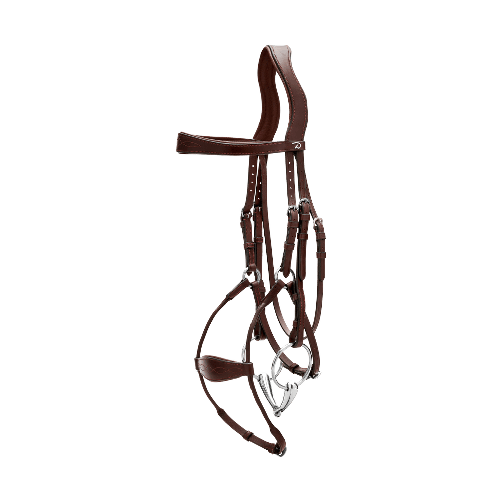 Hybrid Noseband Bridle NE |  | LuxuryLeather — Image 5