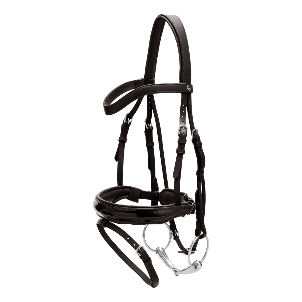 Patent Large Crank Noseband Bridle With Flash WO | Dy'on | Comfort — Image 6