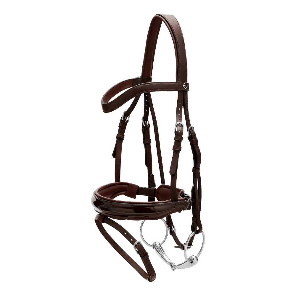 Patent Large Crank Noseband Bridle With Flash WO | Dy'on | Comfort