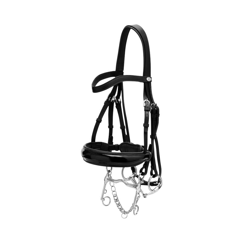 Patent Large Crank Noseband Double Bridle | Dy'on | elegantdesign