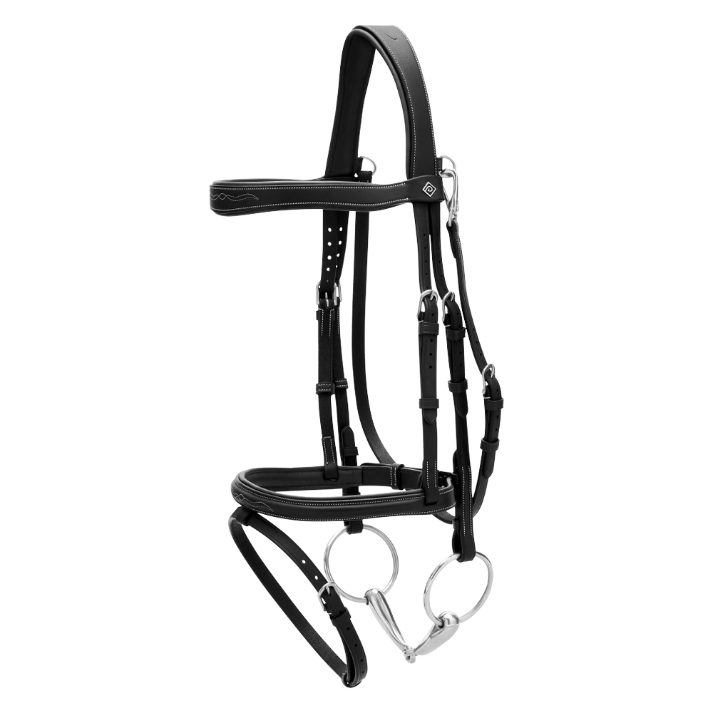 Flash Noseband Bridle With Snap Hook WO | Dy'on | style — Image 6
