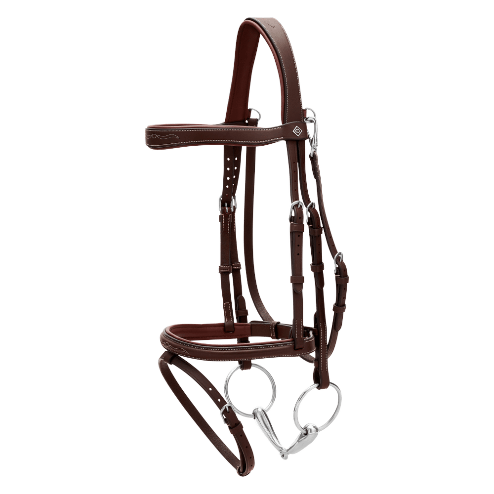 Flash Noseband Bridle With Snap Hook WO | Dy'on | style