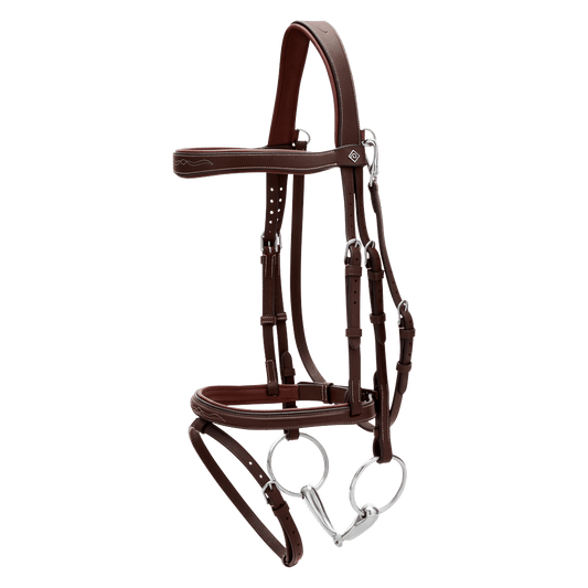 Flash Noseband Bridle With Snap Hook WO | Dy'on | style