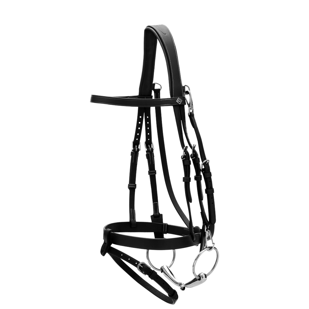 Flat Leather Bridle With Snap Hooks WO | Dy'on | Versatile — Image 6