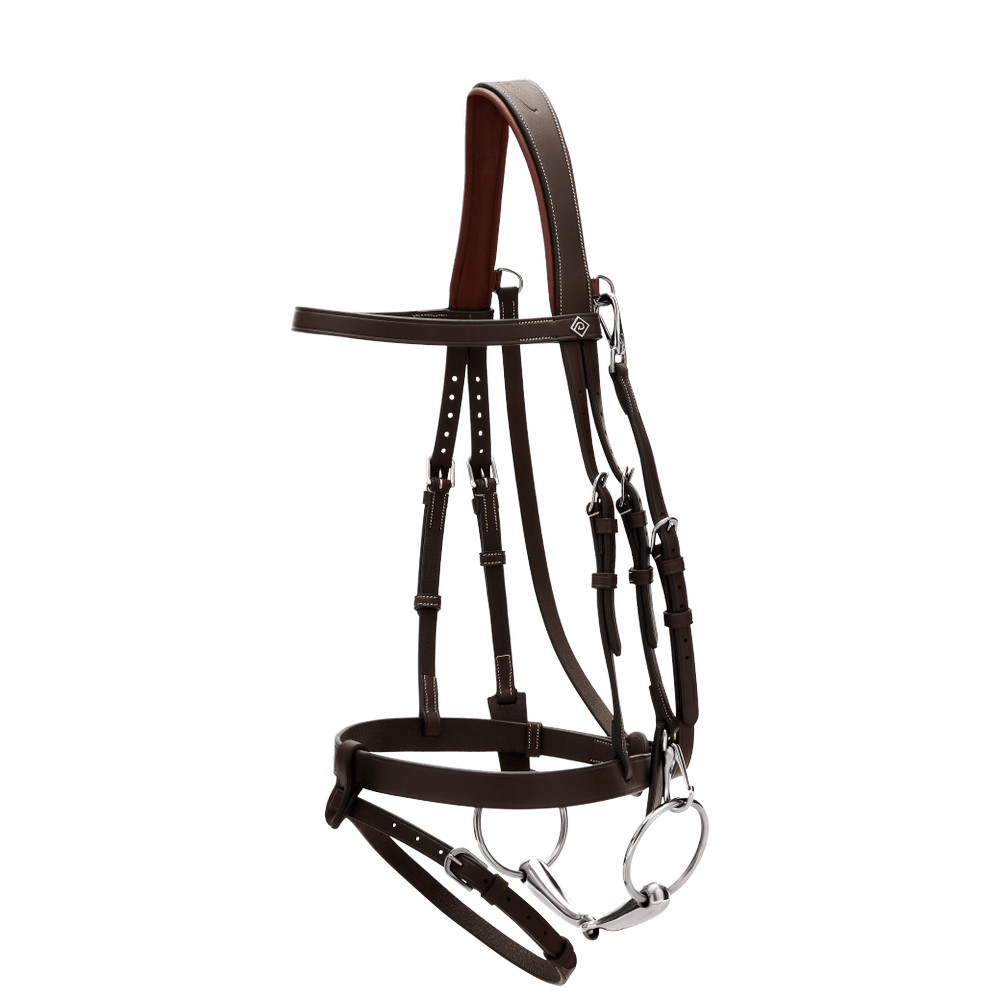 Flat Leather Bridle With Snap Hooks WO | Dy'on | Versatile