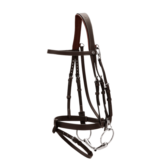 Flat Leather Bridle With Snap Hooks WO | Dy'on | Versatile