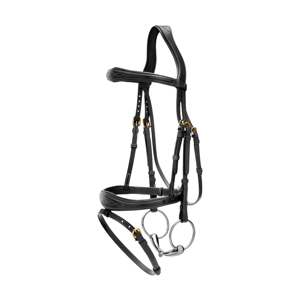 Anatomic Flash Noseband Bridle DY | Dy'on | luxuriousleather — Image 5