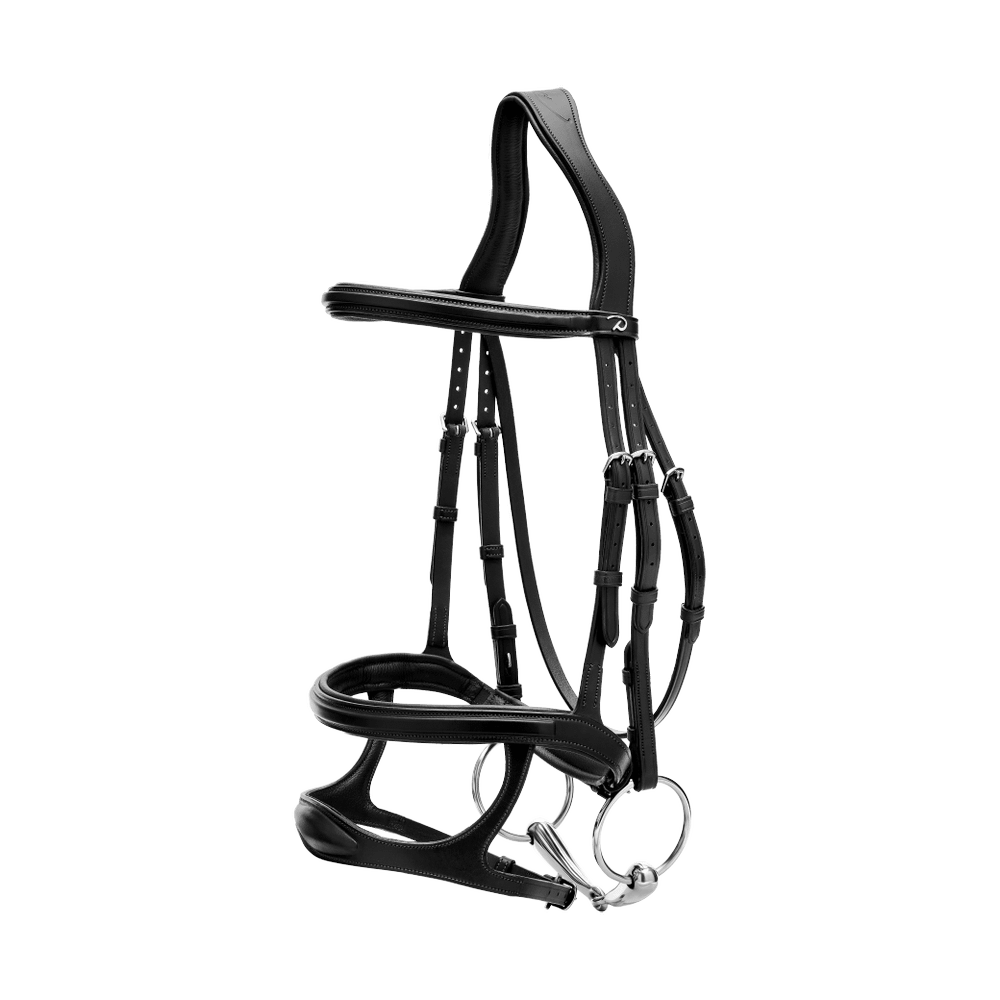 Double Noseband Bridle NE | Dy'on | premiumleather