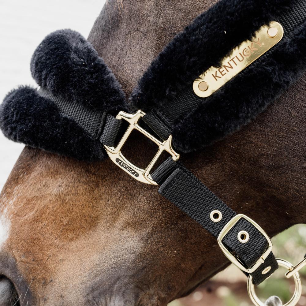 Nylon Sheepskin Halter Soft | Kentucky Horsewear | Comfort — Image 7