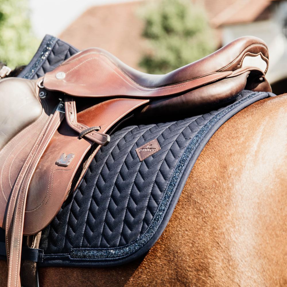 Saddle Pad Glitter Stone Jumping | Kentucky Horsewear | Comfort — Image 2