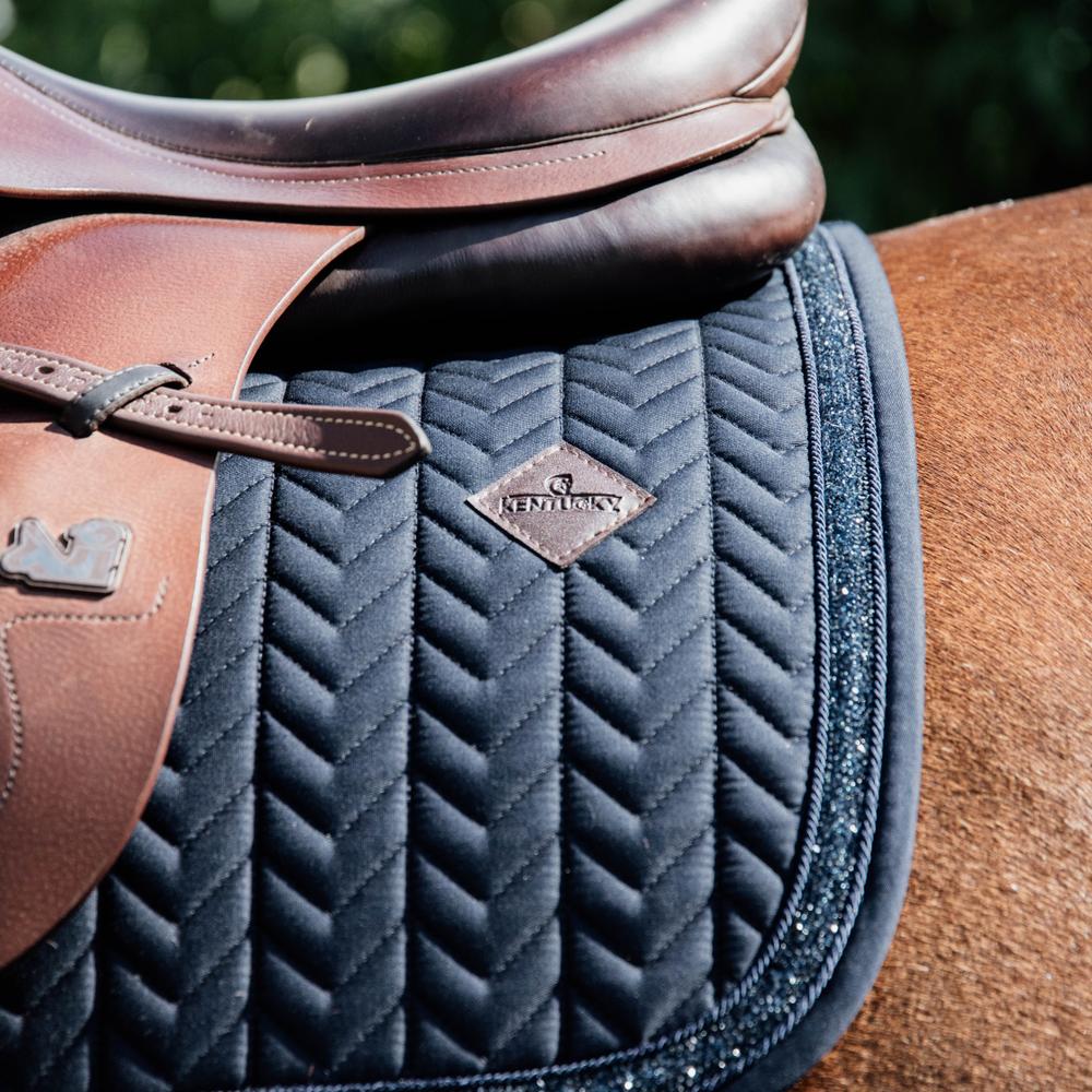 Saddle Pad Glitter Stone Jumping | Kentucky Horsewear | Comfort — Image 3