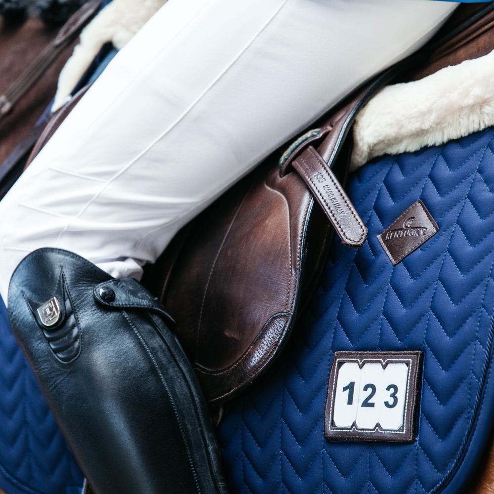 Saddle Pad Fishbone Competition Jumping | Kentucky Horsewear | breathable — Image 6