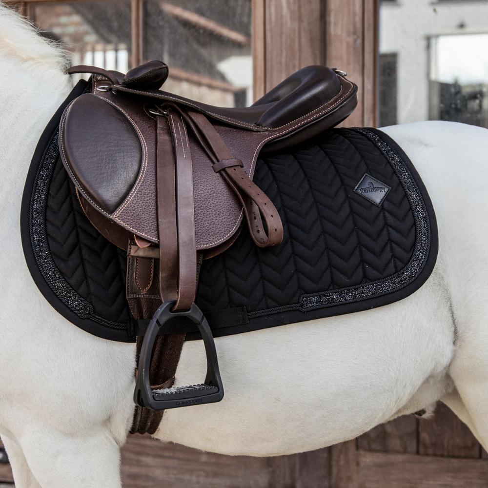 Saddle Pad Glitter Stone Jumping | Kentucky Horsewear | Comfort — Image 12