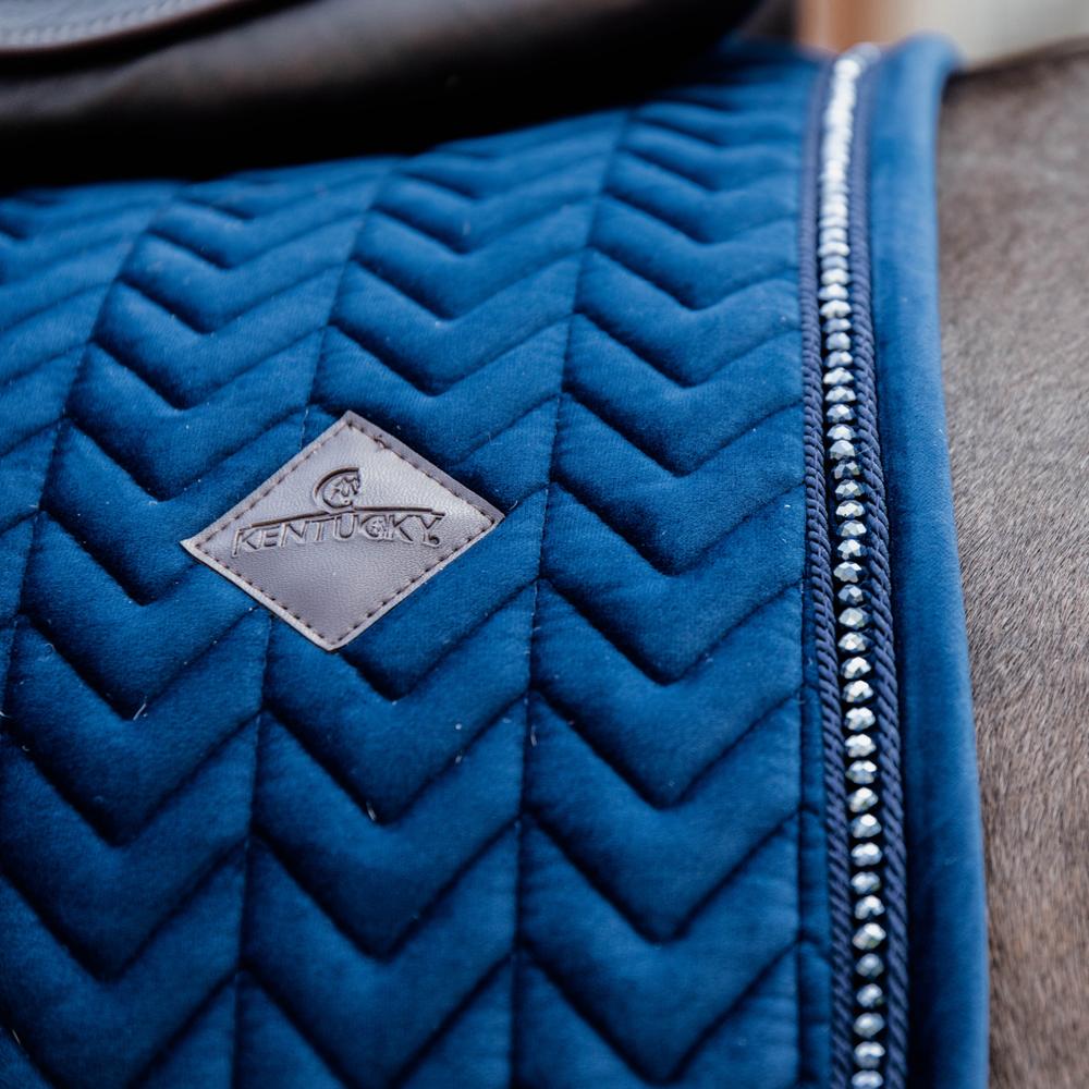 Saddle Pad Velvet Pearls Jumping | Kentucky Horsewear | luxuriousvelvet — Image 16