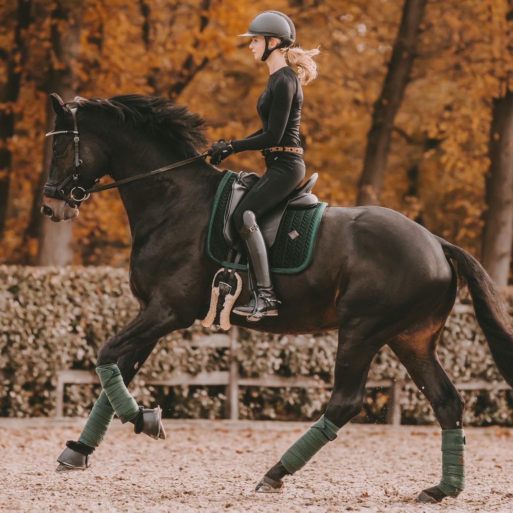 Saddle Pad Velvet Pearls Jumping | Kentucky Horsewear | luxuriousvelvet — Image 14