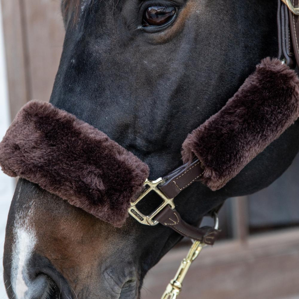 Sheepskin Halter Set Of 4 | Kentucky Horsewear | Comfort — Image 3