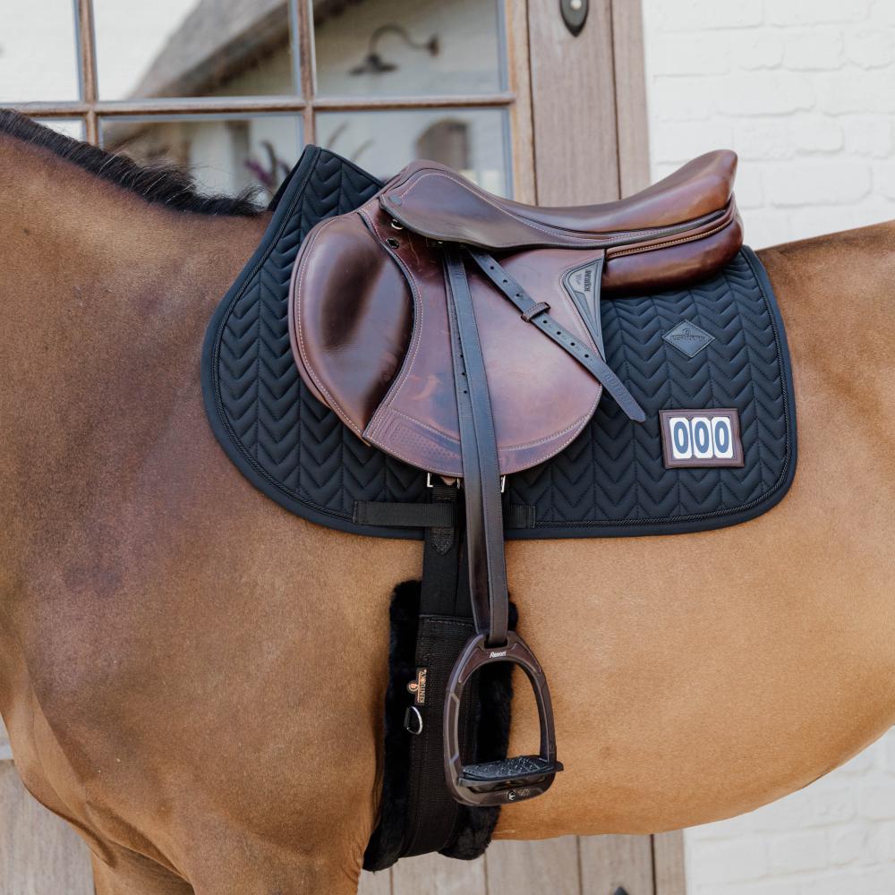 Kentucky Saddle Pad Fishbone Competition 2 numbers Jumping