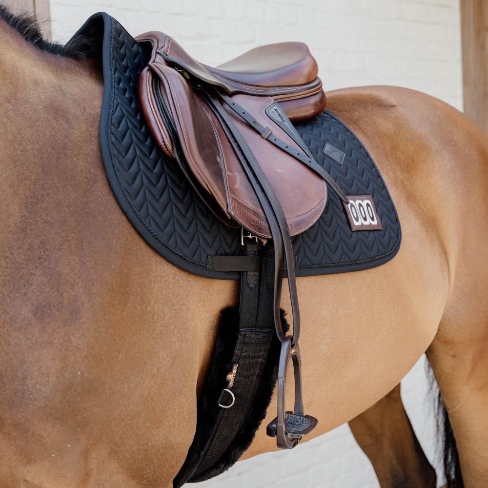 Kentucky Saddle Pad Fishbone Competition 2 numbers Jumping