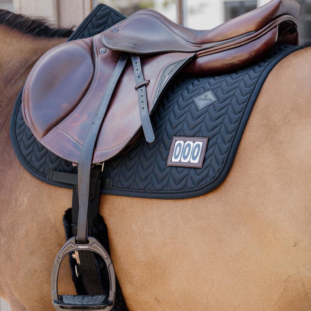 Kentucky Saddle Pad Fishbone Competition 2 numbers Jumping