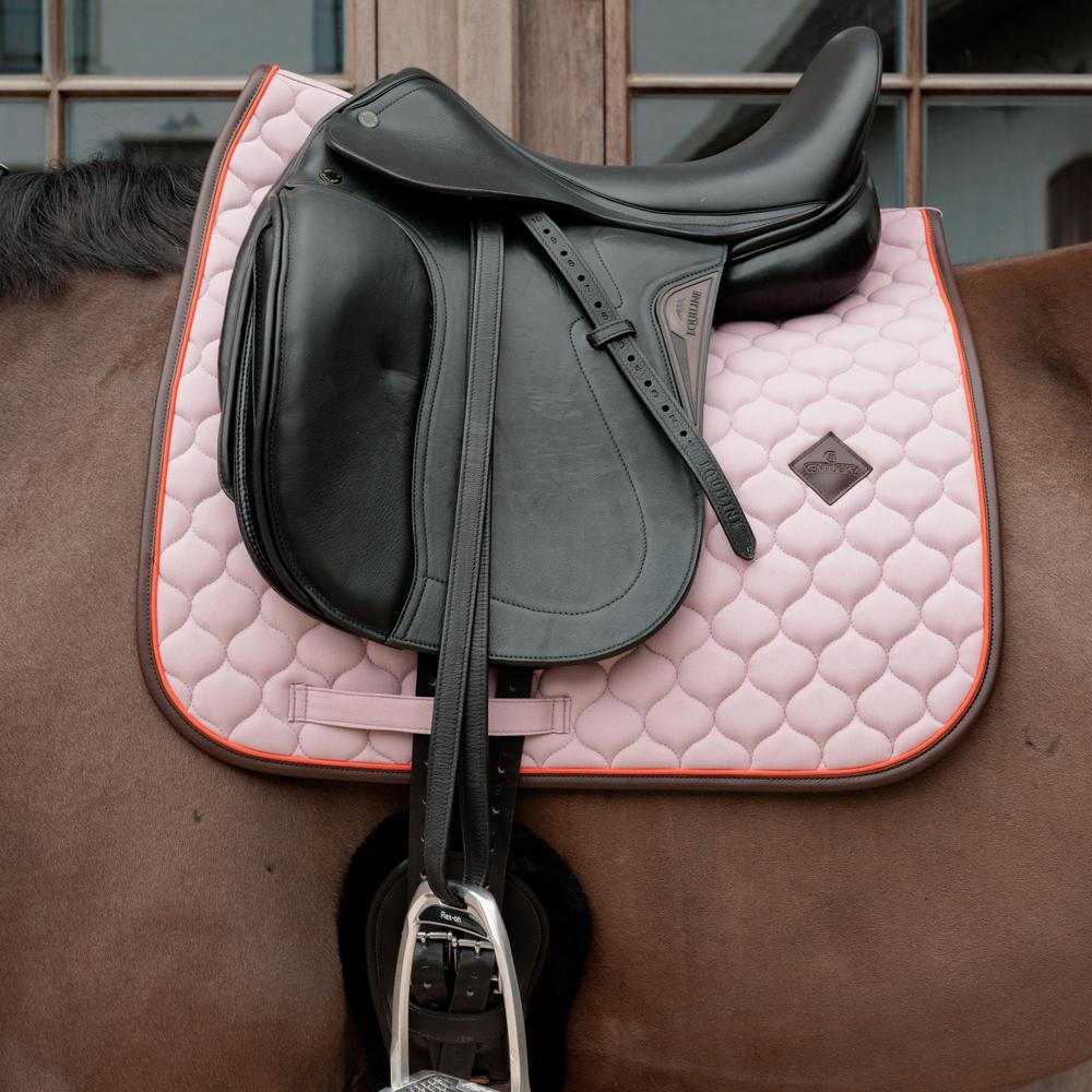 Saddle Pad Onion Quilt Neon Leather Dressage | Kentucky Horsewear | Comfort — Image 14