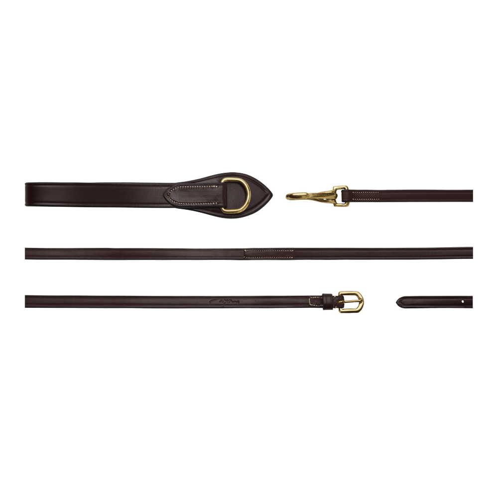 Full Leather Draw Reins 1/2" | Dy'on | PremiumLeather