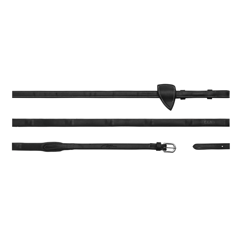1/2 Rubber Reins with 7 integrated Stops  |  |