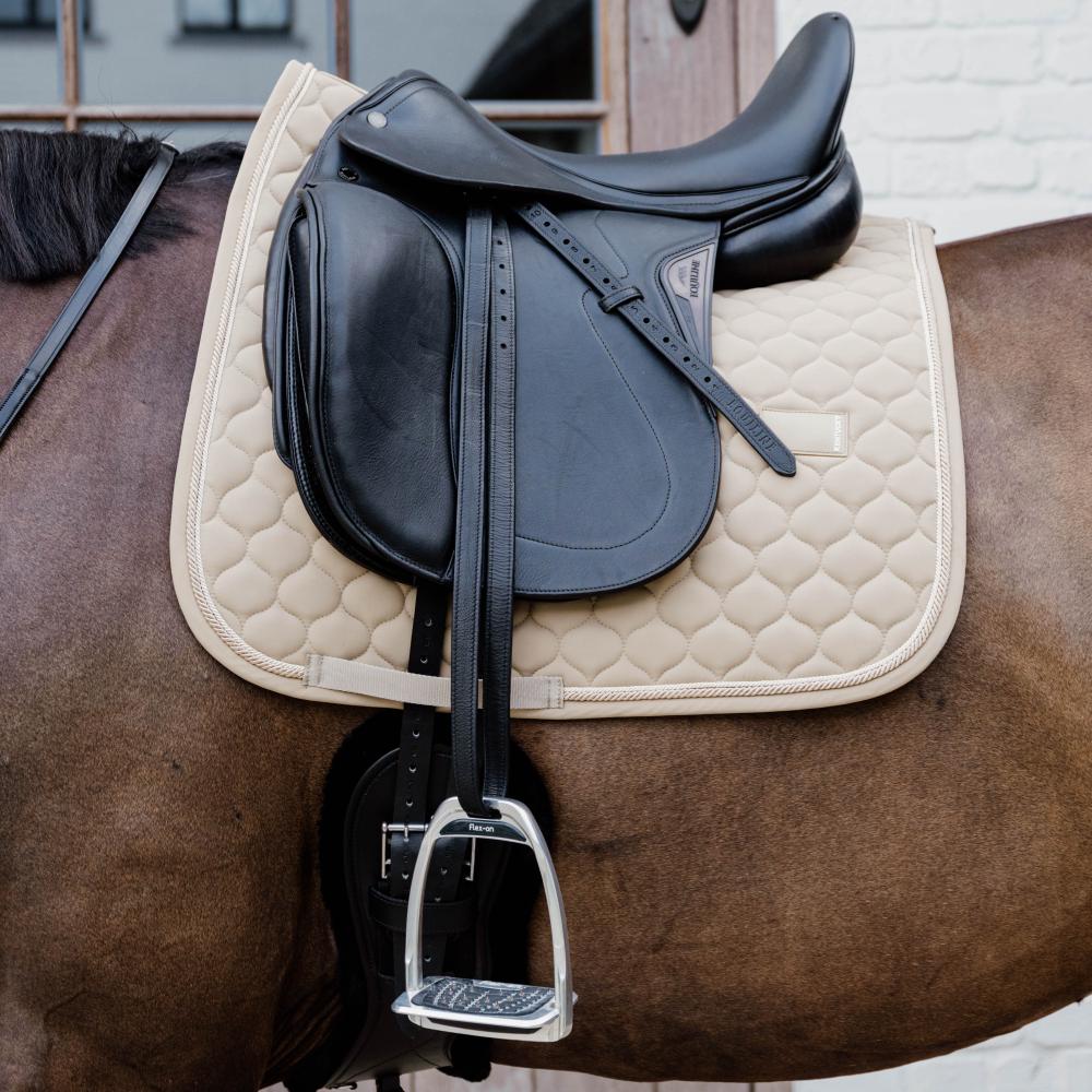 Kentucky Saddle Pad Onion Quilt Rubber Logo Dressage