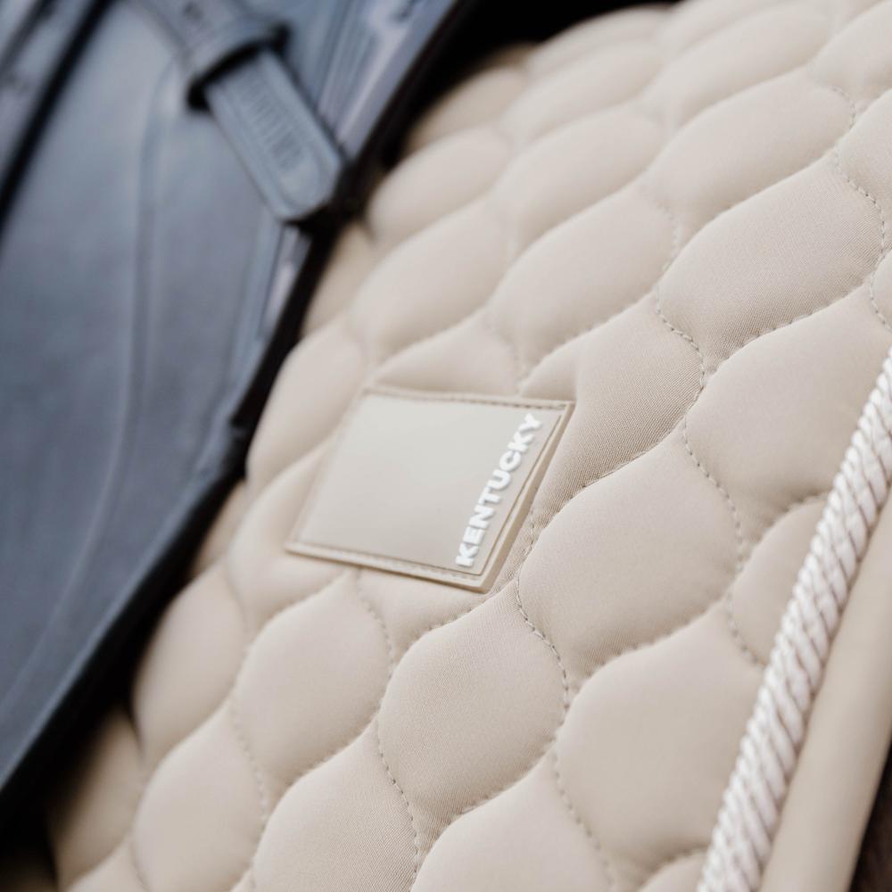 Kentucky Saddle Pad Onion Quilt Rubber Logo Dressage