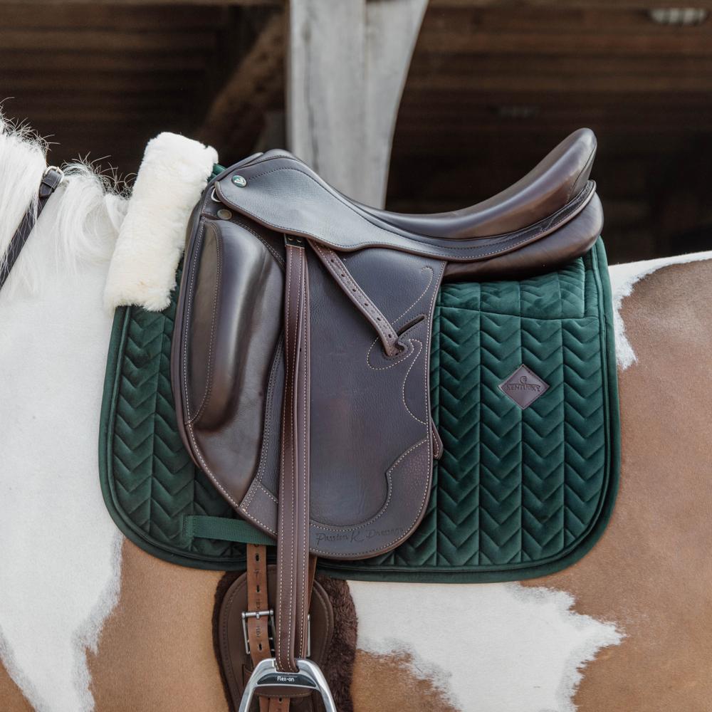 Skin Friendly Saddle Pad Velvet Dressage | Kentucky Horsewear | Skin-Friendly — Image 10