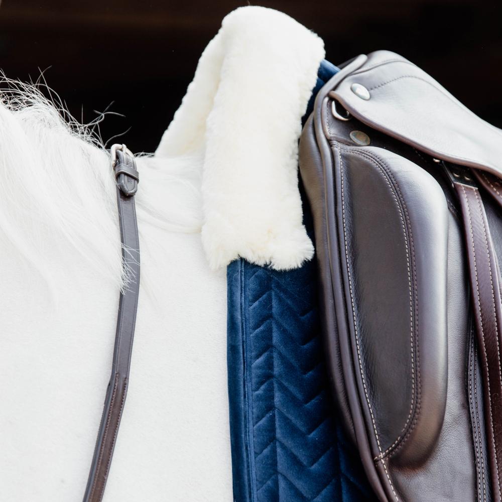 Skin Friendly Saddle Pad Velvet Dressage | Kentucky Horsewear | Skin-Friendly — Image 14
