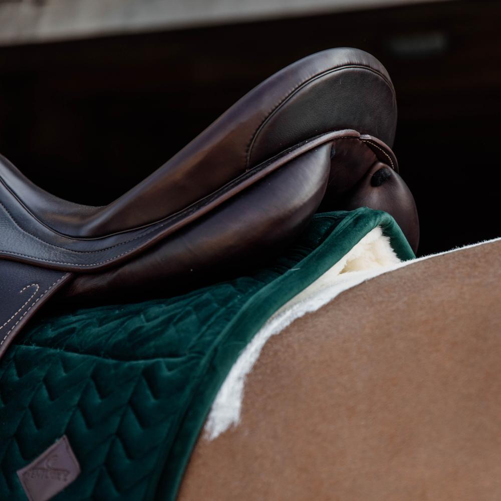 Skin Friendly Saddle Pad Velvet Dressage | Kentucky Horsewear | Skin-Friendly — Image 17