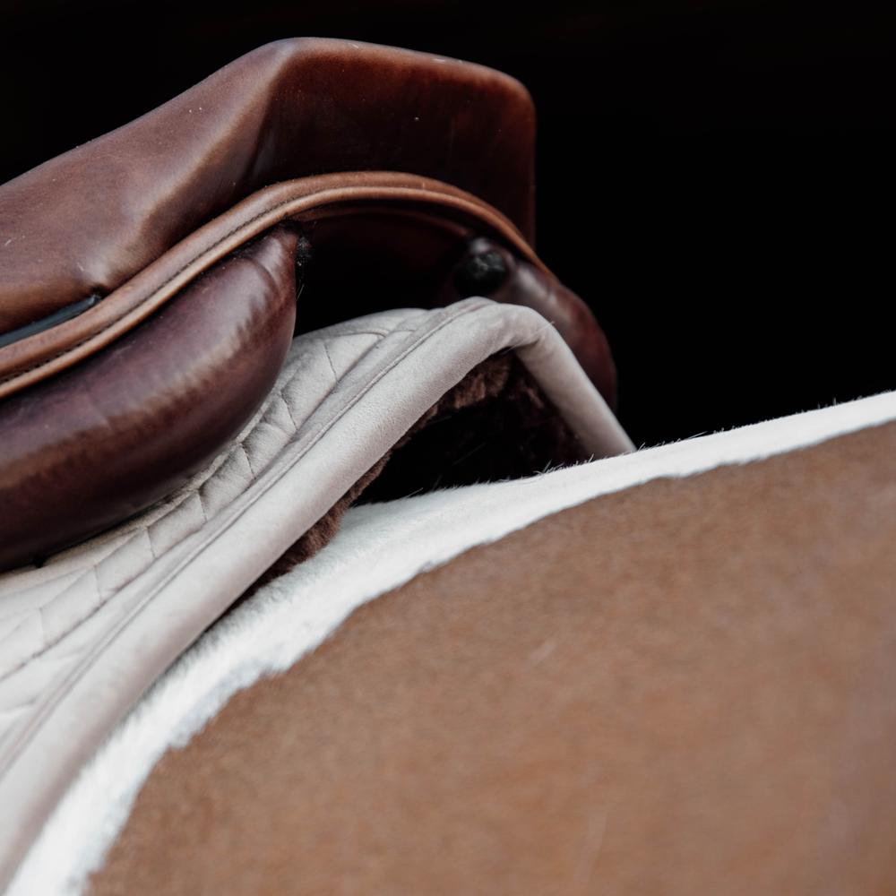 Skin Friendly Saddle Pad Velvet Jumping | Kentucky Horsewear | Comfort — Image 4