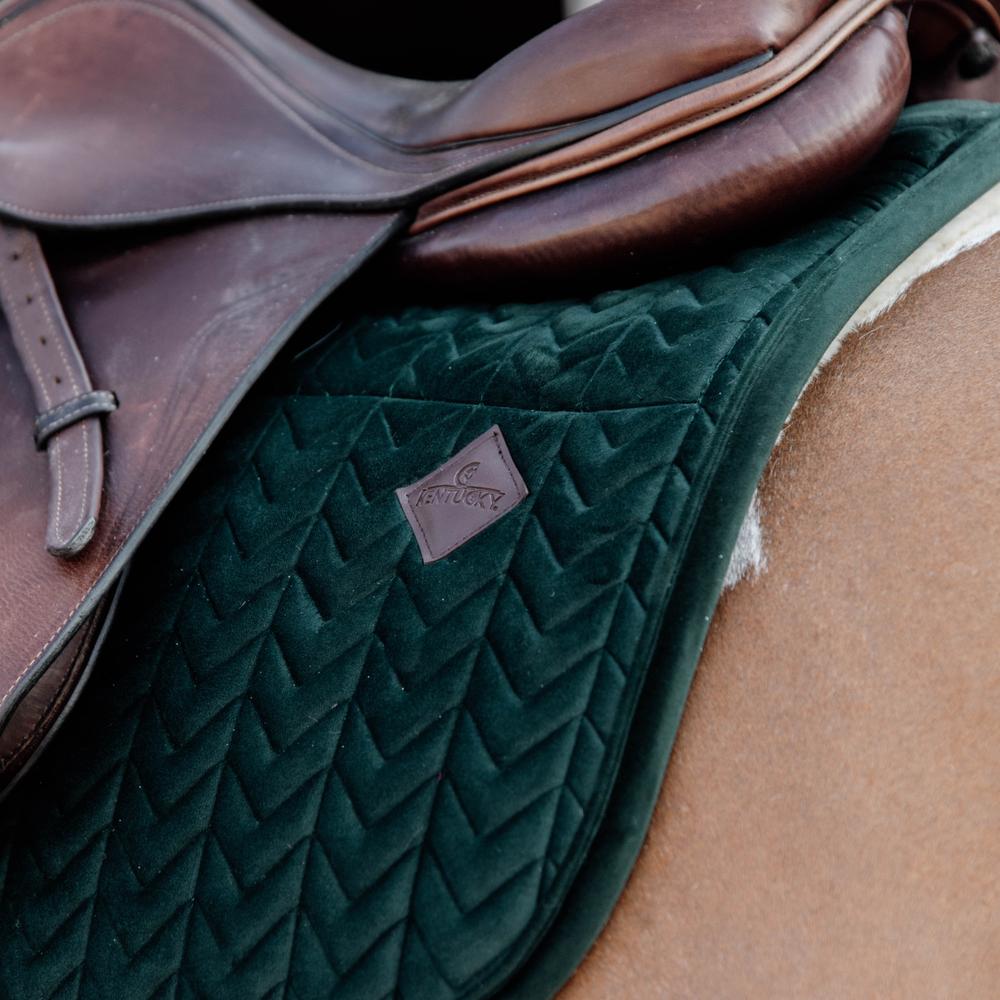 Skin Friendly Saddle Pad Velvet Jumping | Kentucky Horsewear | Comfort — Image 13