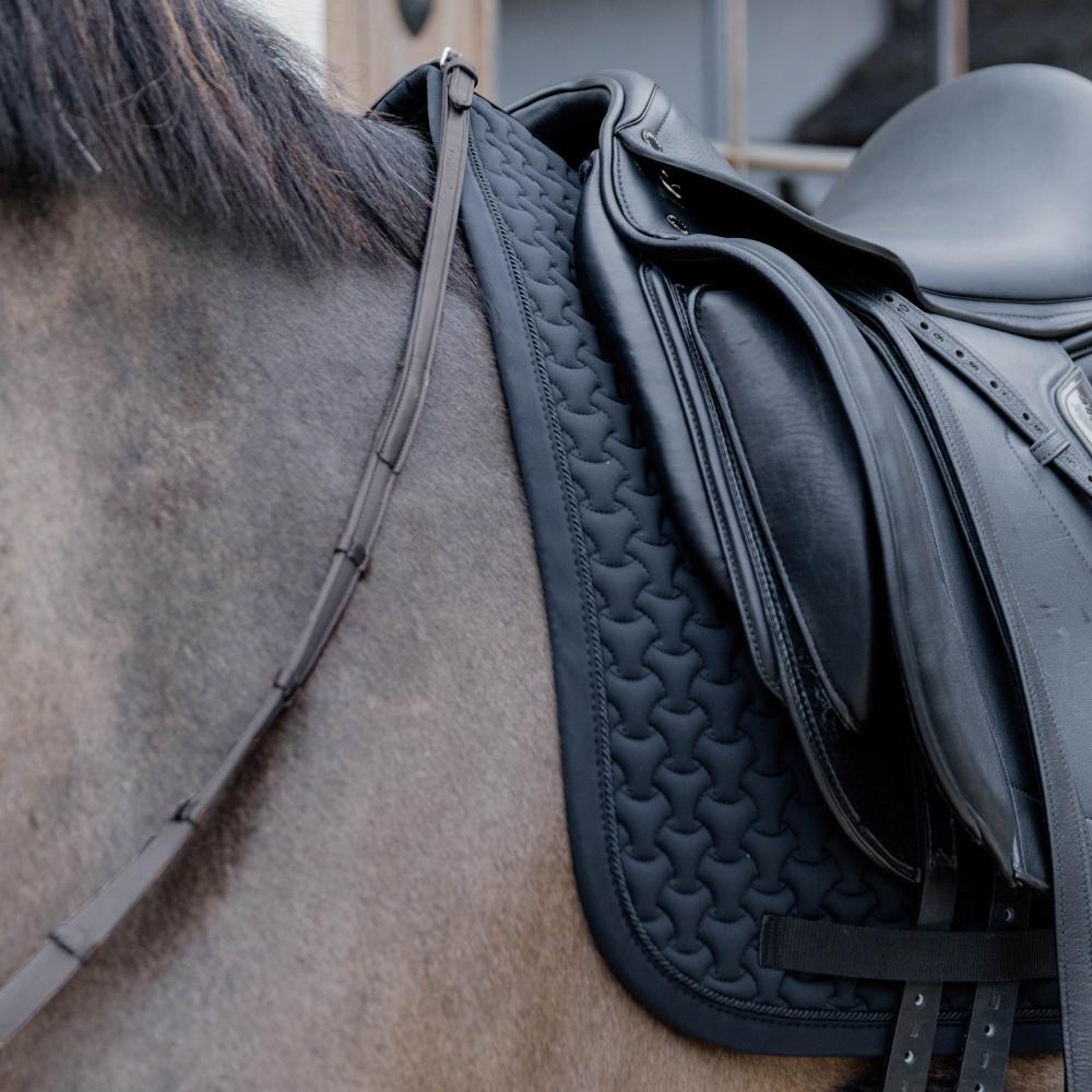 Saddle Pad Plaited 3D Logo Dressage | Kentucky Horsewear | Comfort — Image 17