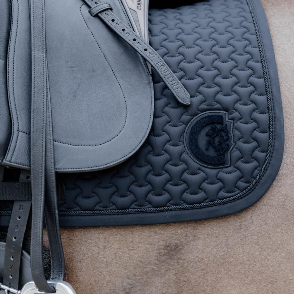 Kentucky Saddle Pad Plaited 3D Logo Dressage