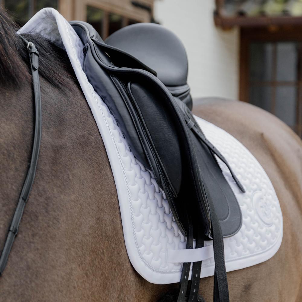 Saddle Pad Plaited 3D Logo Dressage | Kentucky Horsewear | Comfort — Image 14