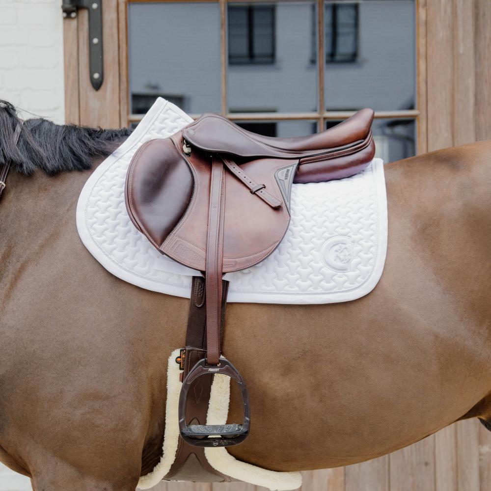 Saddle Pad Plaited 3D Logo Jumping | Kentucky Horsewear | Customisable — Image 14