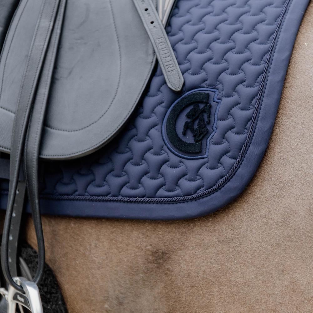 Saddle Pad Plaited 3D Logo Dressage | Kentucky Horsewear | Comfort — Image 4