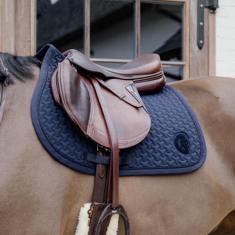 Saddle Pad Plaited 3D Logo Jumping | Kentucky Horsewear | Customisable — Image 8