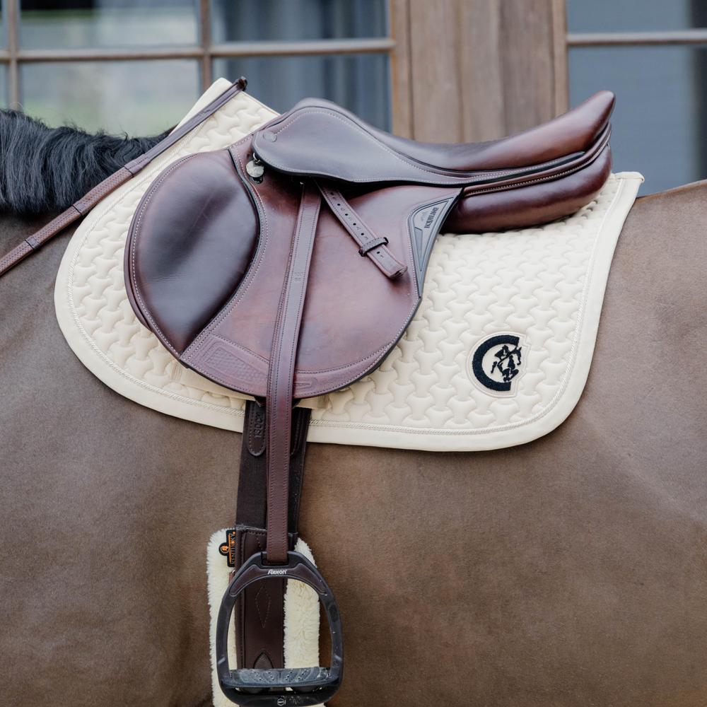 Saddle Pad Plaited 3D Logo Jumping | Kentucky Horsewear | Customisable — Image 10